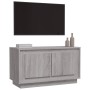 Mueble para TV madera contrachapada gris Sonoma 80x35x45 cm de vidaXL, Muebles TV - Ref: Foro24-819858, Precio: 50,46 €, Desc...