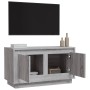 Mueble para TV madera contrachapada gris Sonoma 80x35x45 cm de vidaXL, Muebles TV - Ref: Foro24-819858, Precio: 50,46 €, Desc...