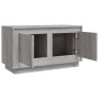 Mueble para TV madera contrachapada gris Sonoma 80x35x45 cm de vidaXL, Muebles TV - Ref: Foro24-819858, Precio: 50,46 €, Desc...