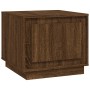 Mesa de centro madera contrachapada roble marrón 51x50x44 cm de vidaXL, Mesas de centro - Ref: Foro24-819875, Precio: 49,85 €...