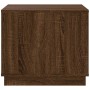 Mesa de centro madera contrachapada roble marrón 51x50x44 cm de vidaXL, Mesas de centro - Ref: Foro24-819875, Precio: 49,85 €...