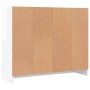 Aparador madera de ingeniería blanco brillante 91x28x75 cm de vidaXL, Aparadores - Ref: Foro24-823010, Precio: 136,55 €, Desc...