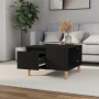 Black plywood coffee table 55x55x36.5 cm by vidaXL, Coffee table - Ref: Foro24-821077, Price: 50,72 €, Discount: %