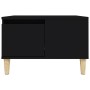 Black plywood coffee table 55x55x36.5 cm by vidaXL, Coffee table - Ref: Foro24-821077, Price: 50,72 €, Discount: %