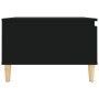 Black plywood coffee table 55x55x36.5 cm by vidaXL, Coffee table - Ref: Foro24-821077, Price: 50,72 €, Discount: %