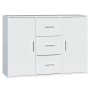 Bright white plywood sideboard 91x29.5x65 cm by vidaXL, Sideboards - Ref: Foro24-823344, Price: 95,99 €, Discount: %