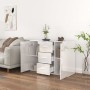 Bright white plywood sideboard 91x29.5x65 cm by vidaXL, Sideboards - Ref: Foro24-823344, Price: 95,99 €, Discount: %