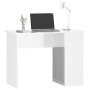 Glossy white plywood desk 100x55x75 cm by vidaXL, Desks - Ref: Foro24-823026, Price: 84,23 €, Discount: %