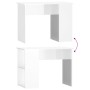 Glossy white plywood desk 100x55x75 cm by vidaXL, Desks - Ref: Foro24-823026, Price: 84,23 €, Discount: %