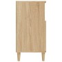 Aparador de madera contrachapada roble Sonoma 60x35x70 cm de vidaXL, Aparadores - Ref: Foro24-821143, Precio: 71,99 €, Descue...