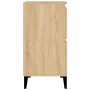 Aparador de madera contrachapada roble Sonoma 60x35x70 cm de vidaXL, Aparadores - Ref: Foro24-821167, Precio: 60,99 €, Descue...