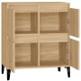 Aparador de madera contrachapada roble Sonoma 60x35x70 cm de vidaXL, Aparadores - Ref: Foro24-821167, Precio: 60,99 €, Descue...