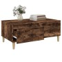 Smoked oak plywood coffee table 90x50x36.5 cm by vidaXL, Coffee table - Ref: Foro24-821113, Price: 46,00 €, Discount: %