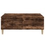 Smoked oak plywood coffee table 90x50x36.5 cm by vidaXL, Coffee table - Ref: Foro24-821113, Price: 46,00 €, Discount: %