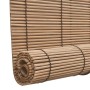 Brown bamboo roller blinds 140x160 cm by vidaXL, Blinds and blinds - Ref: Foro24-241330, Price: 27,41 €, Discount: %