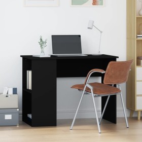 Black plywood desk 100x55x75 cm by vidaXL, Desks - Ref: Foro24-823025, Price: 67,02 €, Discount: %