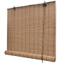 Brown bamboo roller blinds 150x220 cm by vidaXL, Blinds and blinds - Ref: Foro24-241331, Price: 34,41 €, Discount: %