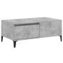 Concrete gray plywood coffee table 90x50x36.5 cm by vidaXL, Coffee table - Ref: Foro24-821120, Price: 63,25 €, Discount: %