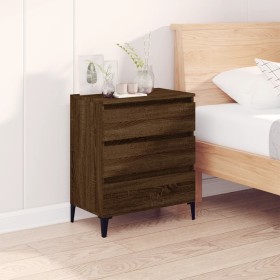 Oak brown plywood sideboard 60x35x70 cm by vidaXL, Sideboards - Ref: Foro24-823055, Price: 62,99 €, Discount: %