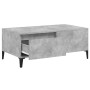 Concrete gray plywood coffee table 90x50x36.5 cm by vidaXL, Coffee table - Ref: Foro24-821120, Price: 63,25 €, Discount: %