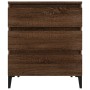 Sideboard aus braunem Eichensperrholz, 60 x 35 x 70 cm von vidaXL, Sideboards - Ref: Foro24-823055, Preis: 63,83 €, Rabatt: %