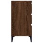 Aparador madera contrachapada marrón roble 60x35x70 cm de vidaXL, Aparadores - Ref: Foro24-823055, Precio: 62,99 €, Descuento: %