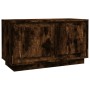 Smoked oak plywood TV cabinet 80x35x45 cm by vidaXL, TV Furniture - Ref: Foro24-819857, Price: 49,11 €, Discount: %