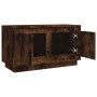 Mueble para TV madera contrachapada roble ahumado 80x35x45 cm de vidaXL, Muebles TV - Ref: Foro24-819857, Precio: 49,03 €, De...