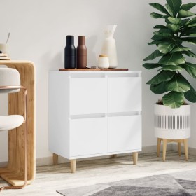 White plywood sideboard 60x35x70 cm by vidaXL, Sideboards - Ref: Foro24-821156, Price: 68,58 €, Discount: %