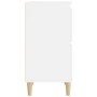 Aparador de madera contrachapada blanco 60x35x70 cm de vidaXL, Aparadores - Ref: Foro24-821156, Precio: 68,09 €, Descuento: %