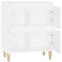 Aparador de madera contrachapada blanco 60x35x70 cm de vidaXL, Aparadores - Ref: Foro24-821156, Precio: 68,09 €, Descuento: %