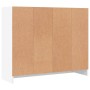 Aparador de madera de ingeniería blanco 91x28x75 cm de vidaXL, Aparadores - Ref: Foro24-823008, Precio: 132,56 €, Descuento: %