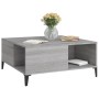 Sonoma-Couchtisch aus grauem Sperrholz, 80 x 80 x 36,5 cm von vidaXL, Couchtisch - Ref: Foro24-821106, Preis: 50,87 €, Rabatt: %