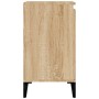 Sonoma oak plywood washbasin cabinet 58x33x60 cm by vidaXL, bathroom vanities - Ref: Foro24-821263, Price: 56,77 €, Discount: %