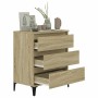 Sideboard aus Sonoma-Eichensperrholz, 60 x 35 x 70 cm von vidaXL, Sideboards - Ref: Foro24-823051, Preis: 58,66 €, Rabatt: %