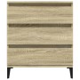 Sideboard aus Sonoma-Eichensperrholz, 60 x 35 x 70 cm von vidaXL, Sideboards - Ref: Foro24-823051, Preis: 58,66 €, Rabatt: %