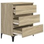 Sonoma oak plywood sideboard 60x35x70 cm by vidaXL, Sideboards - Ref: Foro24-823051, Price: 58,56 €, Discount: %