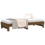 Sofá cama extraíble madera de pino marrón miel 2x(80x200) cm de vidaXL, Camas y somieres - Ref: Foro24-823387, Precio: 132,75...