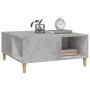 Concrete gray plywood coffee table 80x80x36.5 cm by vidaXL, Coffee table - Ref: Foro24-821096, Price: 46,80 €, Discount: %