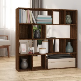 Brown oak shelving/space divider 105x24x102 cm by vidaXL, Room dividers - Ref: Foro24-823252, Price: 73,46 €, Discount: %