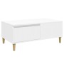 White plywood coffee table 90x50x36.5 cm by vidaXL, Coffee table - Ref: Foro24-821108, Price: 47,99 €, Discount: %