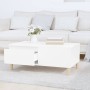 White plywood coffee table 90x50x36.5 cm by vidaXL, Coffee table - Ref: Foro24-821108, Price: 47,99 €, Discount: %