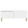 White plywood coffee table 90x50x36.5 cm by vidaXL, Coffee table - Ref: Foro24-821108, Price: 47,99 €, Discount: %