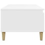 White plywood coffee table 90x50x36.5 cm by vidaXL, Coffee table - Ref: Foro24-821108, Price: 47,99 €, Discount: %