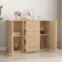 Sideboard aus Sonoma-Eichensperrholz, 91 x 29,5 x 65 cm von vidaXL, Sideboards - Ref: Foro24-823345, Preis: 74,99 €, Rabatt: %