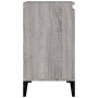 Armario de lavabo madera contrachapada gris Sonoma 58x33x60 cm de vidaXL, Tocadores de baño - Ref: Foro24-821266, Precio: 53,...