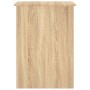 Escritorio de madera contrachapada roble Sonoma 100x55x75 cm de vidaXL, Escritorios - Ref: Foro24-823027, Precio: 79,99 €, De...