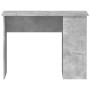 Plywood gray concrete desktop 100x55x75 cm by vidaXL, Desks - Ref: Foro24-823028, Price: 69,27 €, Discount: %