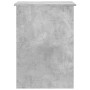 Plywood gray concrete desktop 100x55x75 cm by vidaXL, Desks - Ref: Foro24-823028, Price: 69,27 €, Discount: %