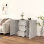 Gray concrete plywood sideboard 91x29.5x65 cm by vidaXL, Sideboards - Ref: Foro24-823346, Price: 83,33 €, Discount: %